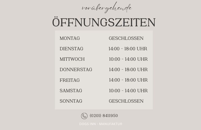Öffnungszeiten
