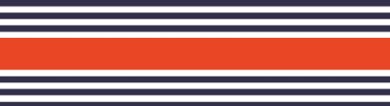 SALTYDOG ® Stripes | Classic 1880 |  Bleu/Orange/White 