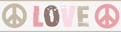 SALTYDOG ® LOVE PEACE PASTELL 