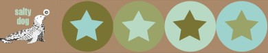 SALTYDOG ® |  BUBBLE | OLIVE |  STERNE 