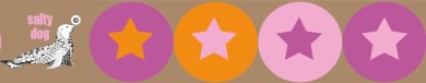 SALTYDOG ® |  BUBBLE |  PINK  |  STERNE 